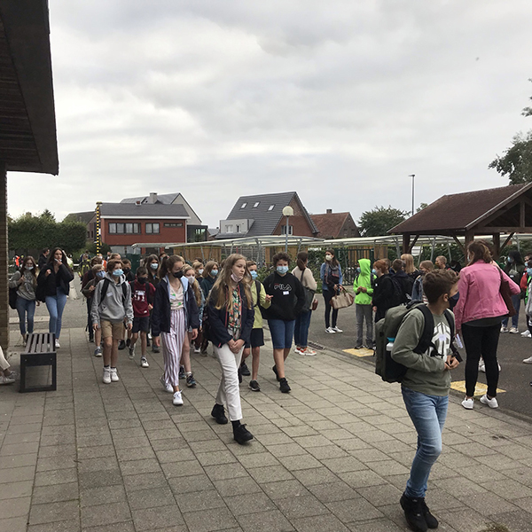 Atheneum Malle 1ste schooldag Atheneum Malle 1ste schooldag