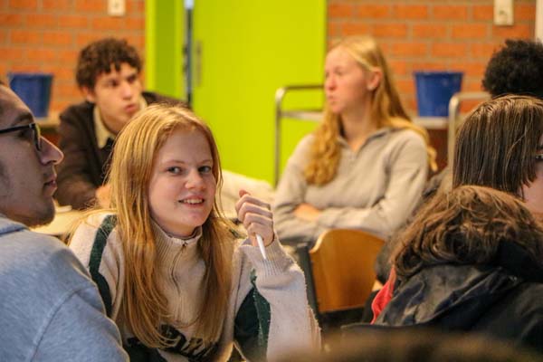 Atheneum Malle Waalse vrienden op bezoek