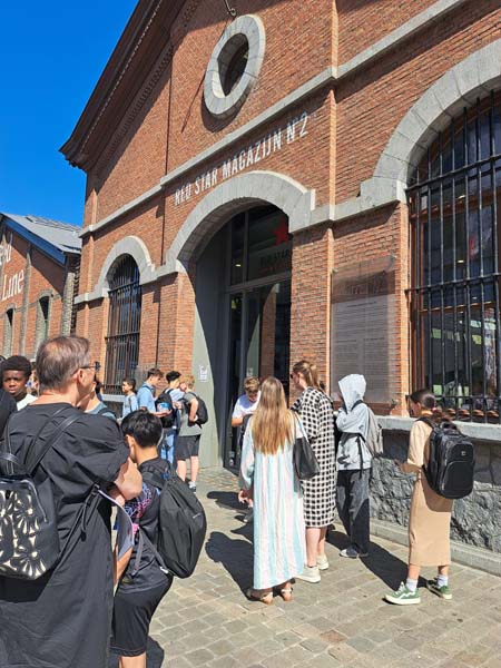 Atheneum Malle 2B op uitstap