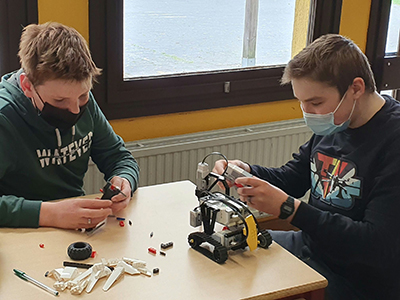 Didasco-Freinet Malle project Red Robotegem Robocup Junior