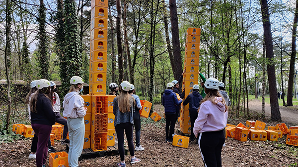 Atheneum Malle sportdag tweede graad in de Lilse Bergen