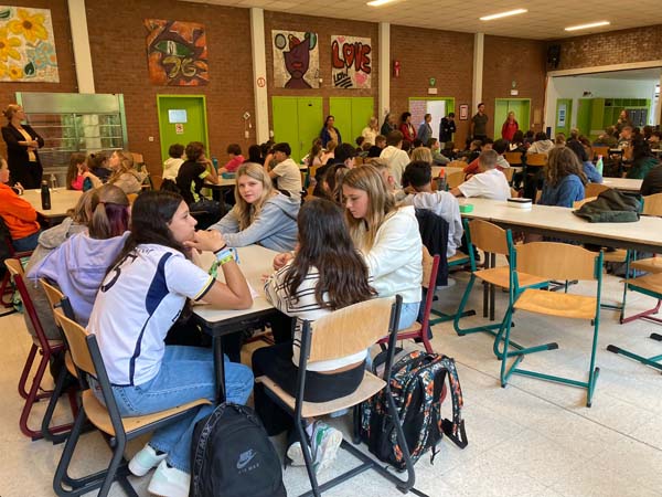 Atheneum Malle eerste schooldag