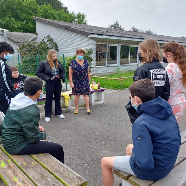 Atheneum Malle 1ste schooldag