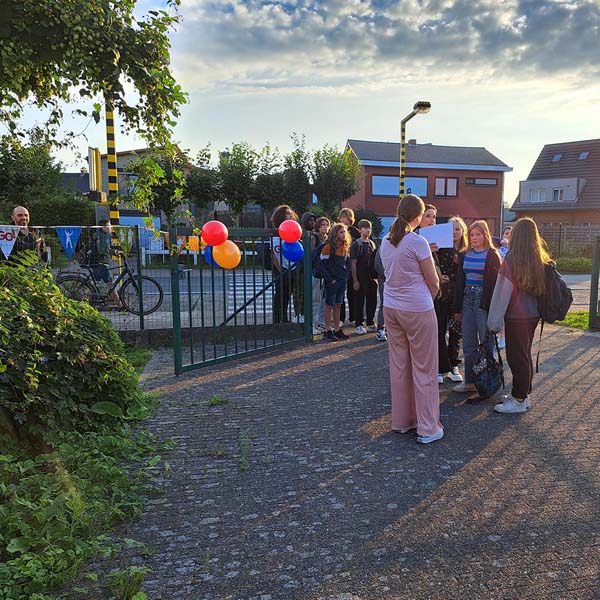 Atheneum Malle de eerste schooldag van 2022