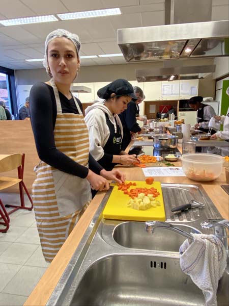 Atheneum Malle 5STW en OKAN koken samen