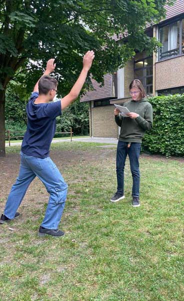 Atheneum Malle Radslag-experiment Atheneum Malle Radslag-experiment