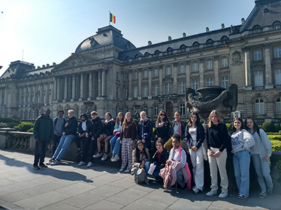 Atheneum Malle 4 ASO op uitstap in Brussel