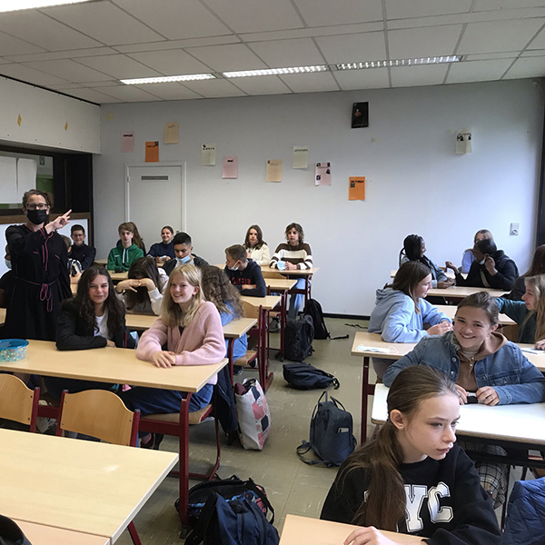 Atheneum Malle 1ste schooldag