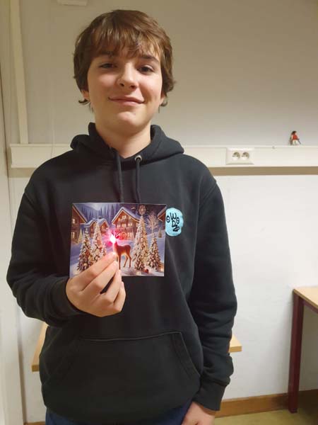 Atheneum Malle Didasco kerstkaartjes