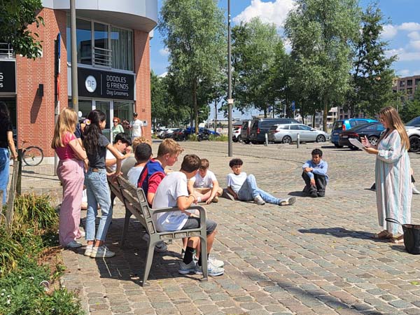 Atheneum Malle 2B op uitstap
