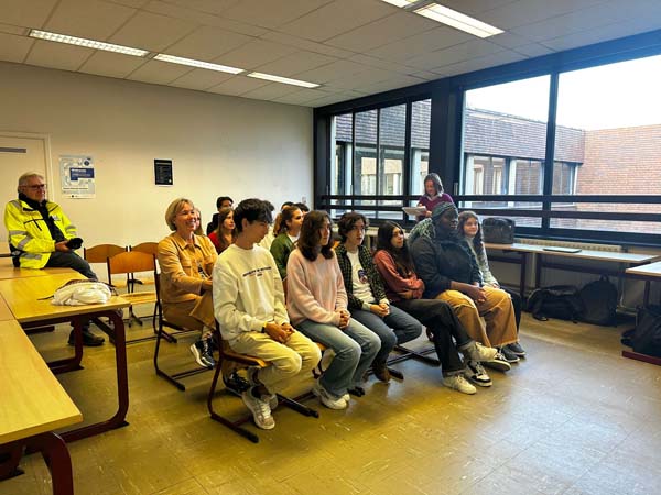 Atheneum Malle Spaans bezoek Atheneum Malle Spaans bezoek