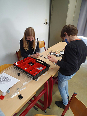 Didasco-Freinet Malle project Red Robotegem Robocup Junior