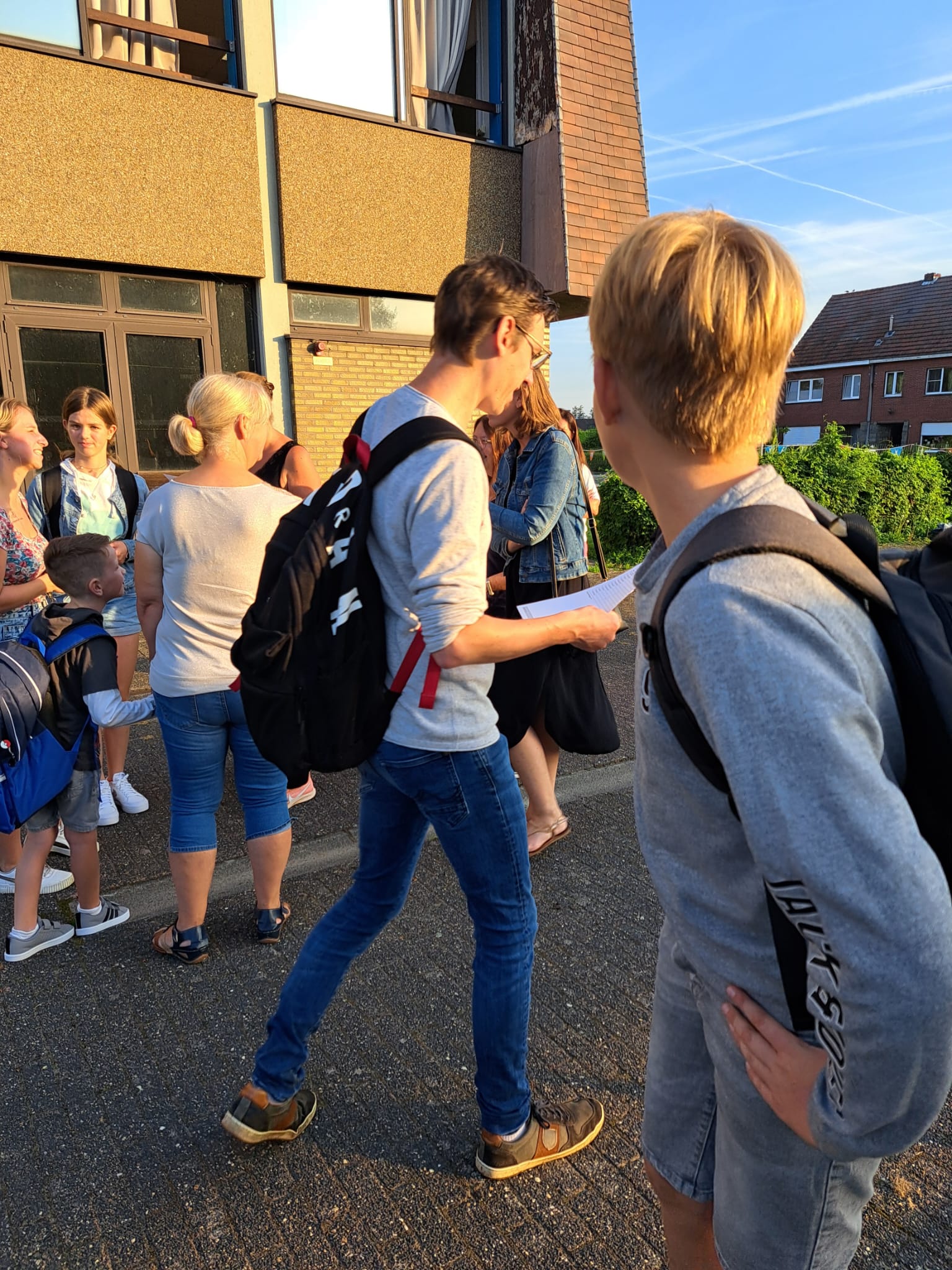 Atheneum Malle Eerste schooldag Atheneum Malle Eerste schooldag