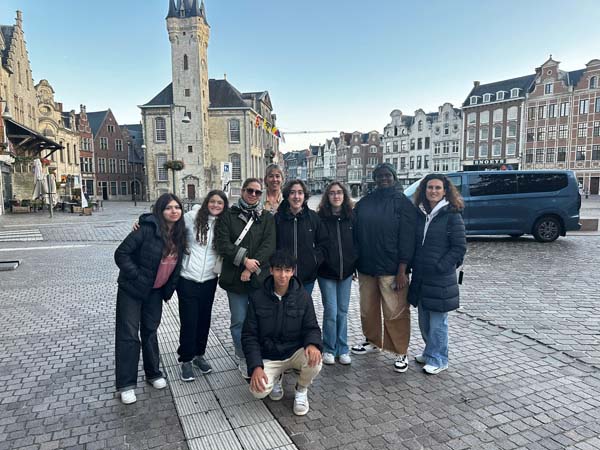 Atheneum Malle Spaans bezoek Atheneum Malle Spaans bezoek
