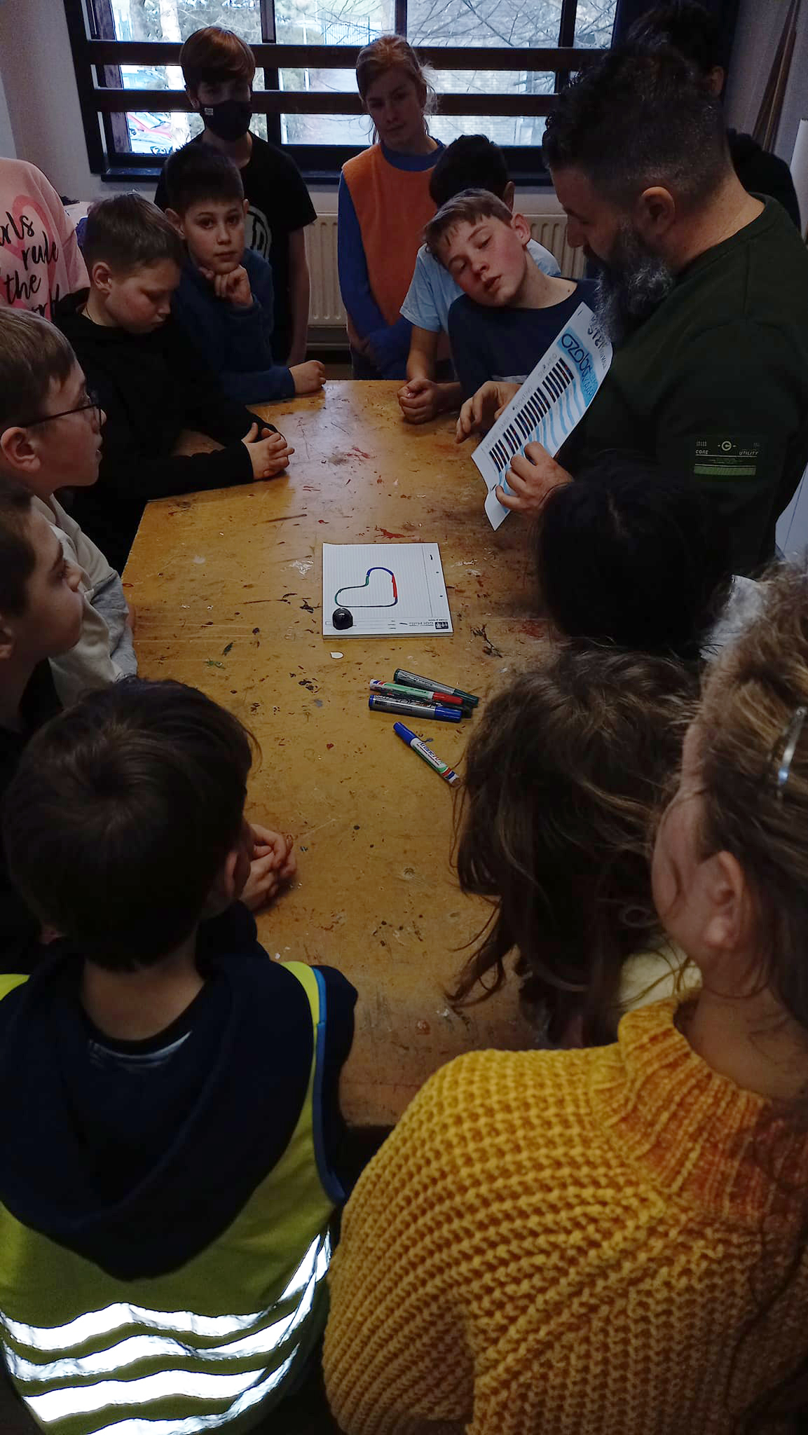 Atheneum Malle ontvangt de zesdeklassers van Basisschool 't Park