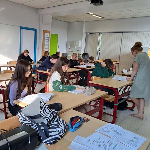 Atheneum Malle de eerste schooldag van 2022