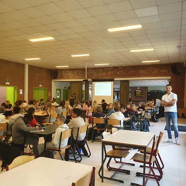 Atheneum Malle de eerste schooldag van 2022