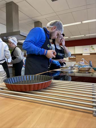 Atheneum Malle bakt la galette des rois