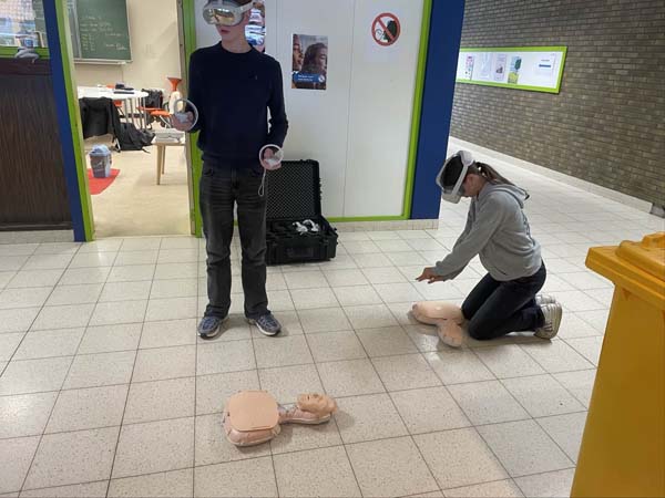 Atheneum Malle Reanimatie met VR Atheneum Malle Reanimatie met VR