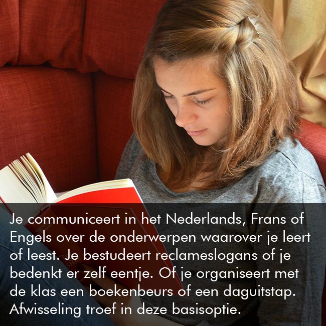 Basisoptie Moderne talen & wetenschappen