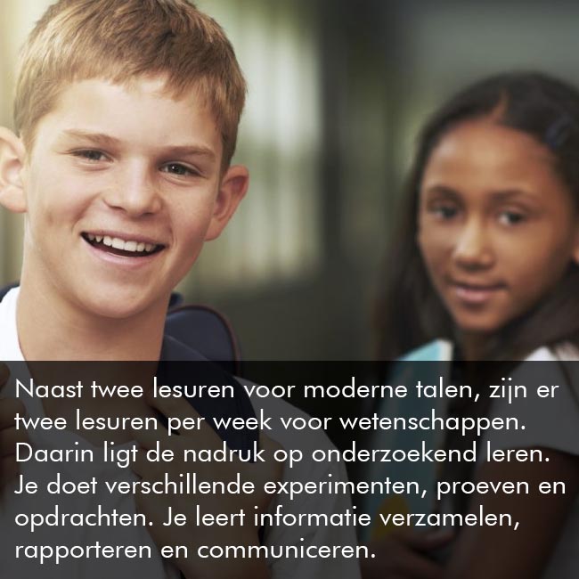Basisoptie Moderne talen & wetenschappen