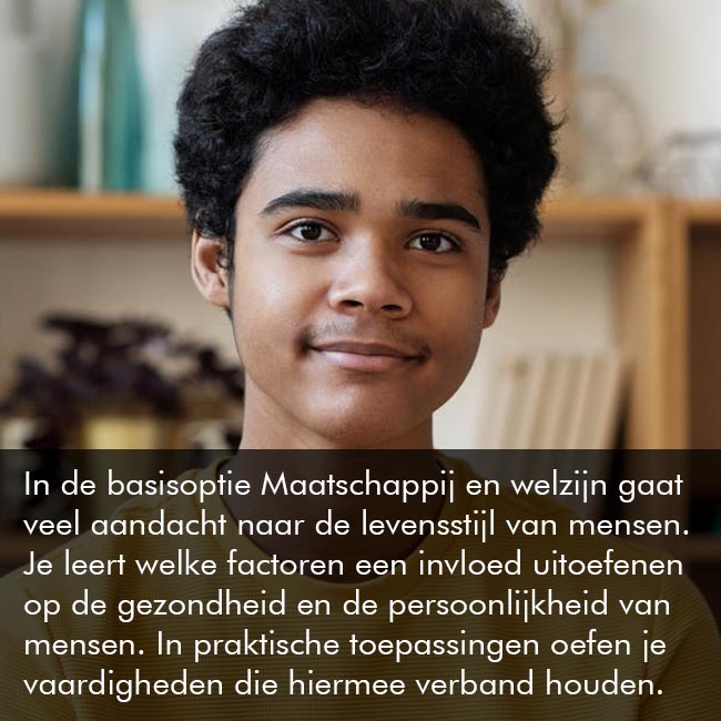 Basisoptie Maatschappij & welzijn