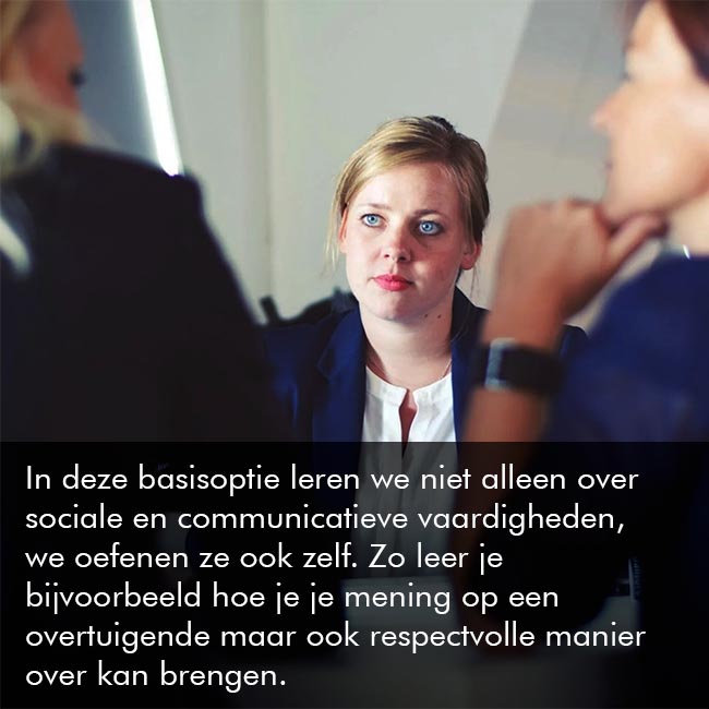 Basisoptie Maatschappij & welzijn