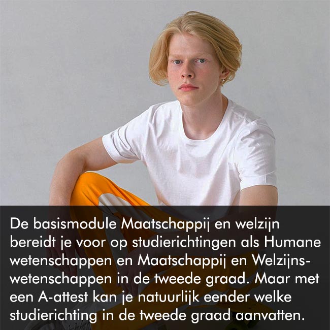 Basisoptie Maatschappij & welzijn