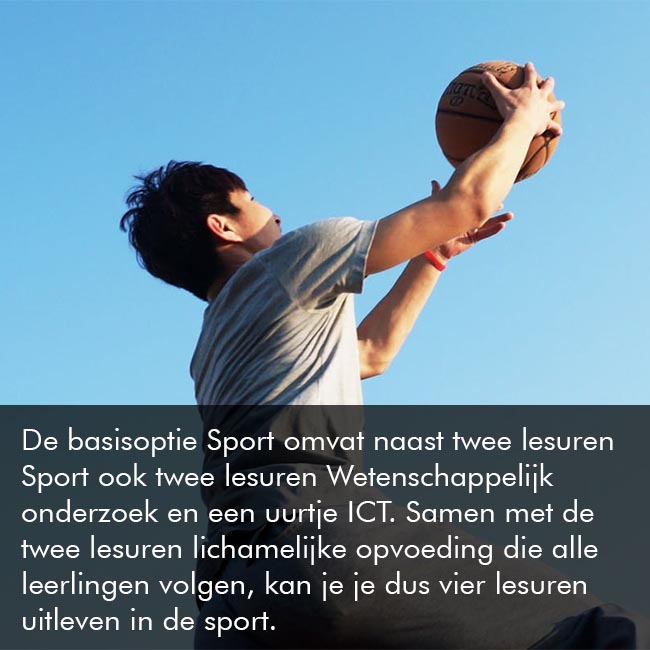 Basisoptie Sport