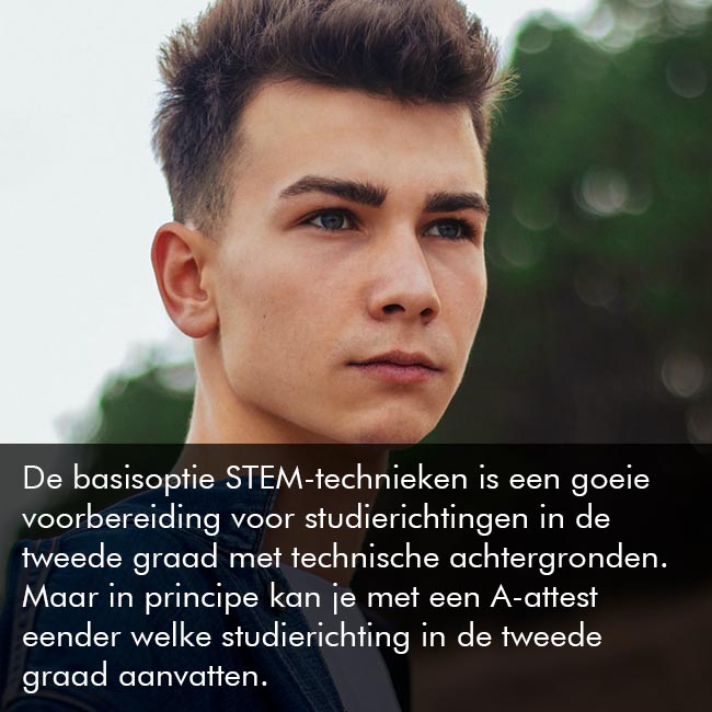 Basisoptie STEM-technieken