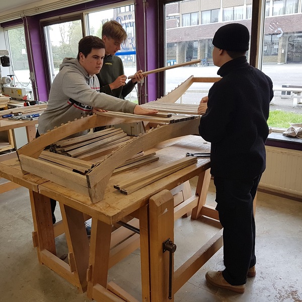 Atheneum Malle enkele projecten in de derde graad Hout