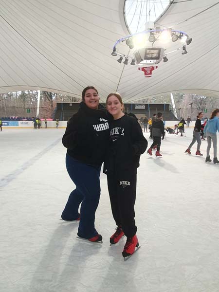 Atheneum Malle schaatst het jaar uit