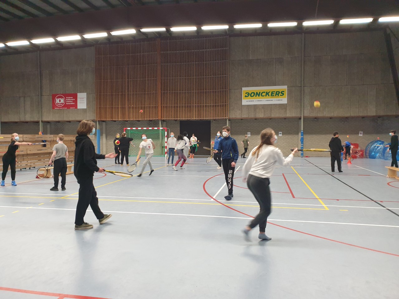 Atheneum Malle sportdag eerste graad in Play & Sport Westmalle