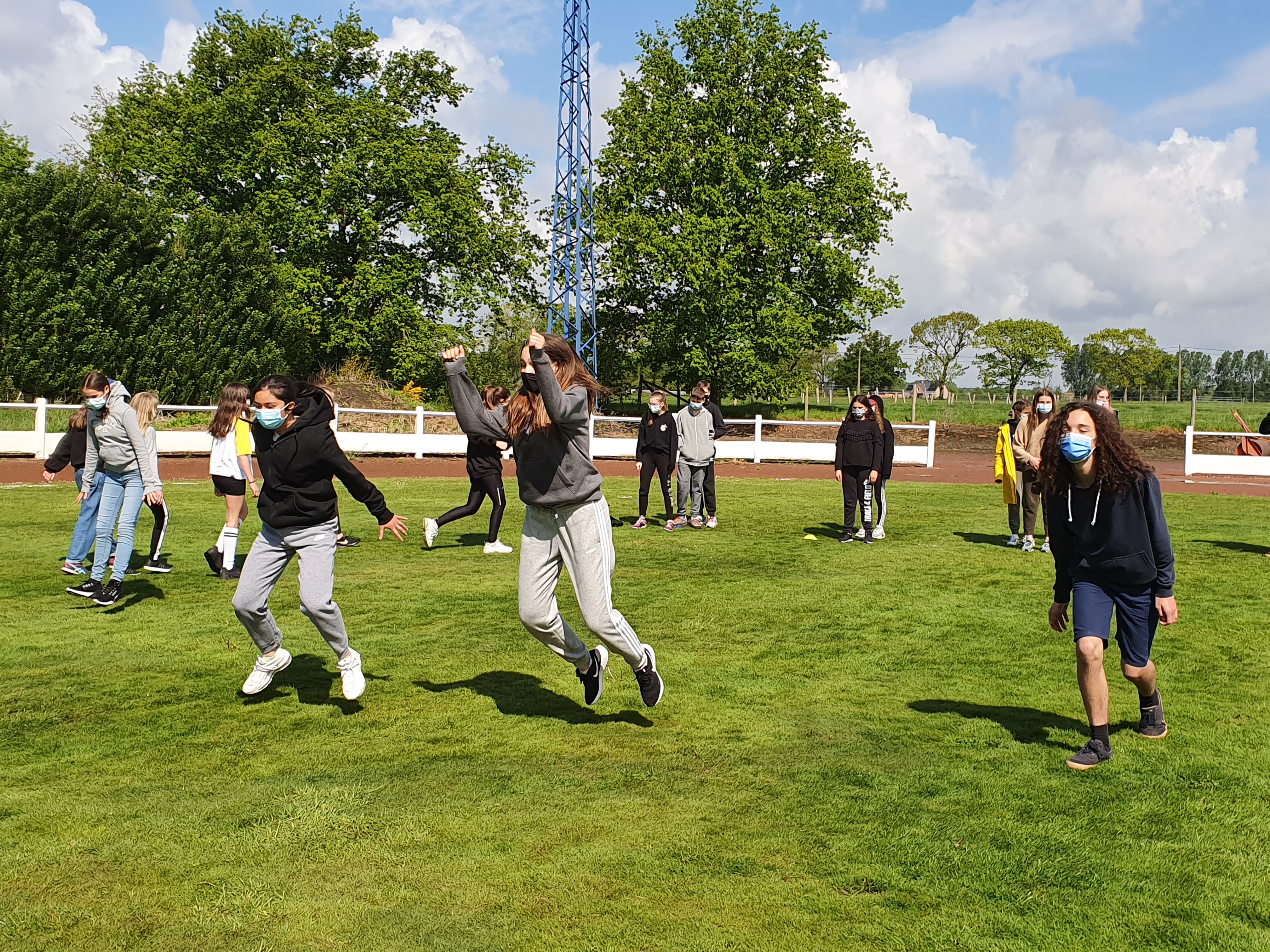 Atheneum Malle sportdag eerste graad in Play & Sport Westmalle