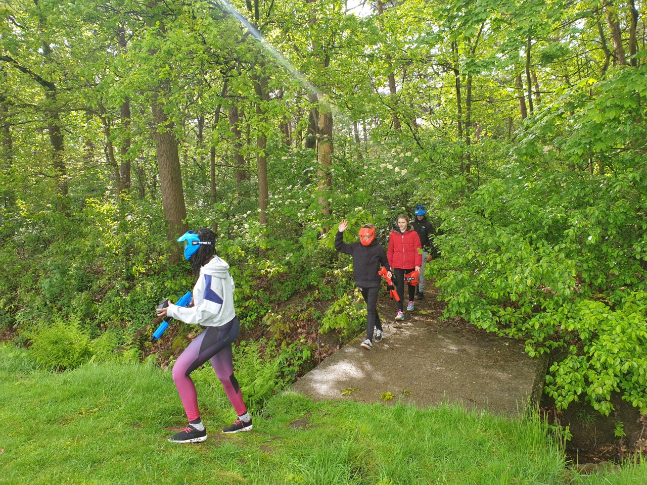 Atheneum Malle sportdag eerste graad in Play & Sport Westmalle