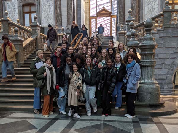 Atheneum Malle Ontmoeting in Brussel